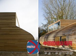 70F建筑事务所设计的荷兰木制羊厩