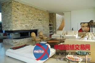 绿水环绕的私人住宅设计