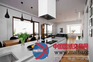 波兰宽敞舒适的阁楼住宅设计