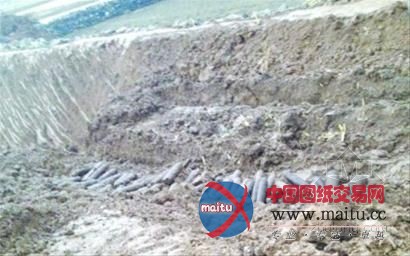 辽阳工地挖出百余枚炮弹吓坏施工人员