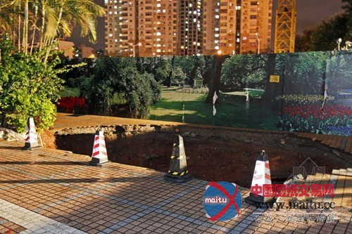 景洲大厦主体结构安全 未受地陷影响