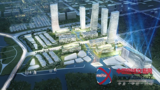 ATENASTUDIO设计的无锡蠡湖区综合规划方案