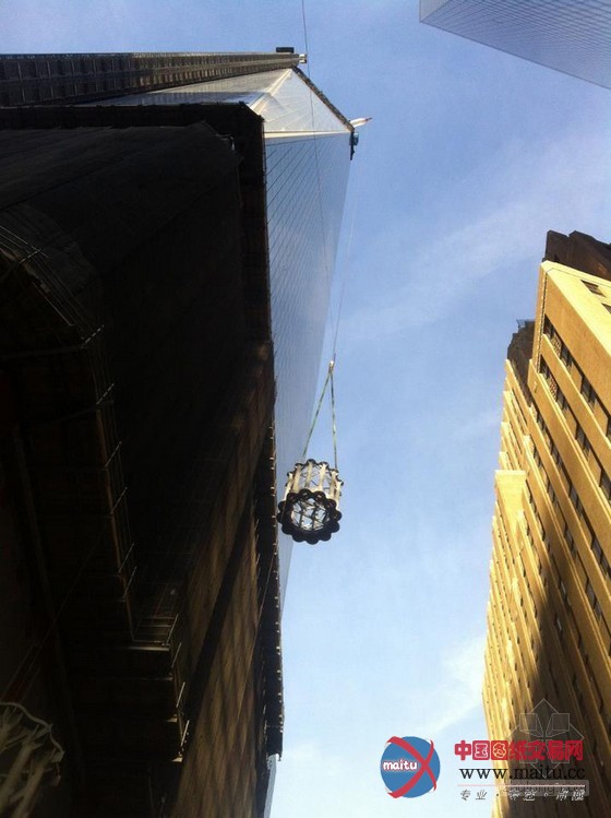 SOM设计的世界贸易中心大楼一号封顶仪式推迟