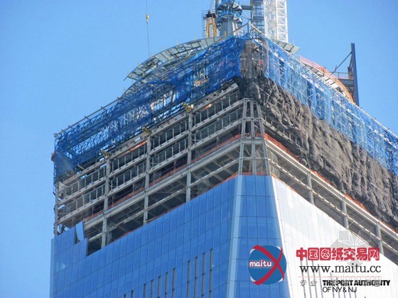 SOM设计的世界贸易中心大楼一号封顶仪式推迟