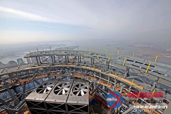 SOM设计的世界贸易中心大楼一号封顶仪式推迟