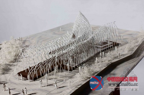 Appareil设计的比利时Naves临时展馆