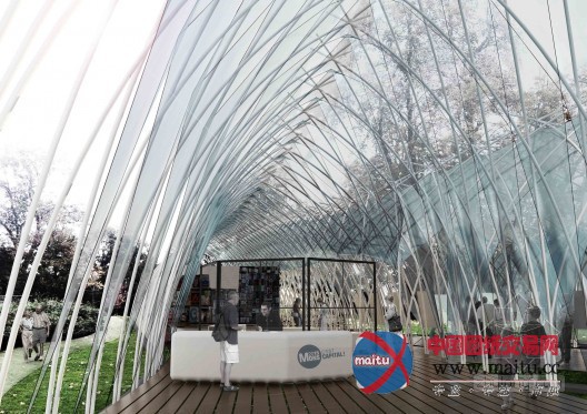 Appareil设计的比利时Naves临时展馆