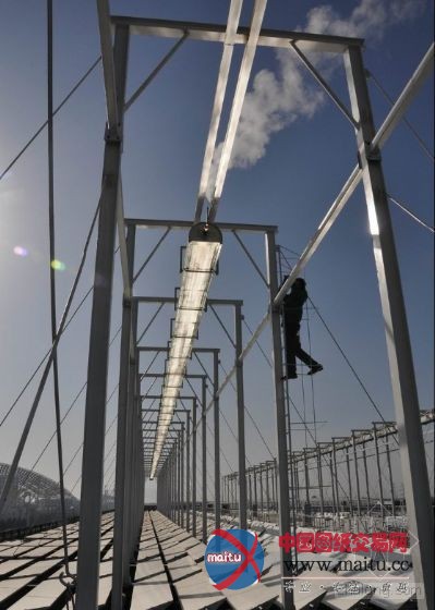 全球首个“太阳能屋顶工业蒸汽系统”亮相山东德州