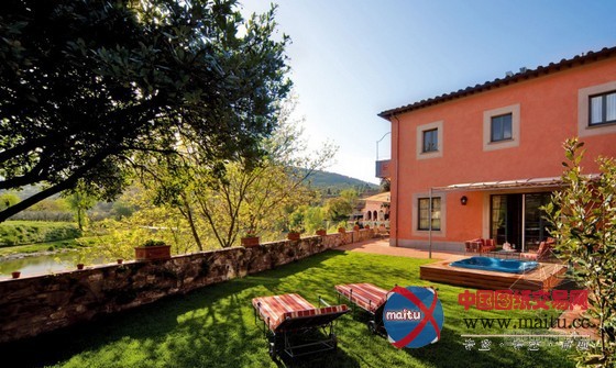 意大利托斯卡纳拉马萨别墅酒店装饰设计