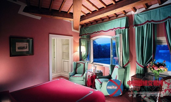 意大利托斯卡纳拉马萨别墅酒店装饰设计