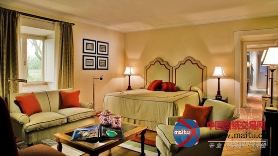 意大利托斯卡纳拉马萨别墅酒店装饰设计