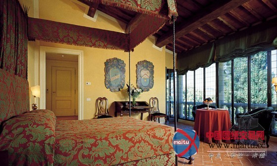 意大利托斯卡纳拉马萨别墅酒店装饰设计