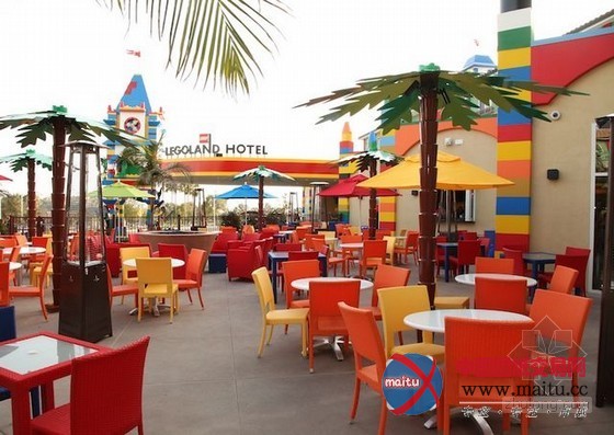 美国加州乐高乐园酒店设计