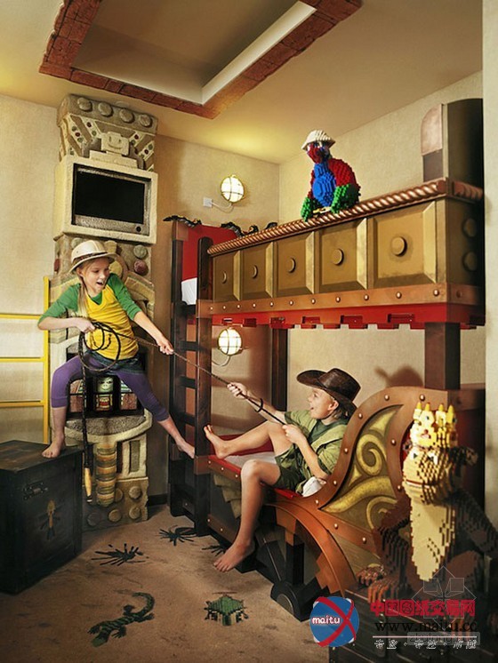 美国加州乐高乐园酒店设计