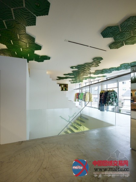 个性商铺 INHABITANT运动品牌旗舰店设计