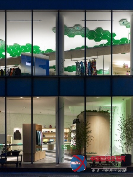 个性商铺 INHABITANT运动品牌旗舰店设计