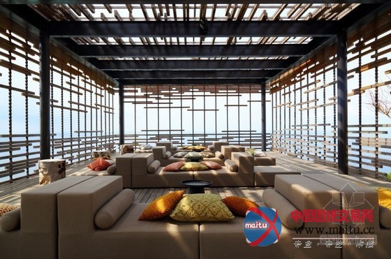 简约时尚环保型的巴厘岛乌鲁瓦图酒店设计