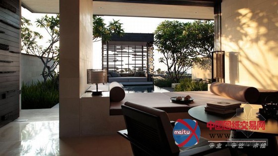 简约时尚环保型的巴厘岛乌鲁瓦图酒店设计