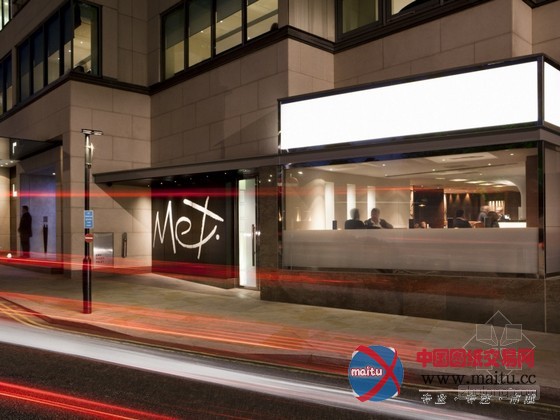 现代风格伦敦科莫大都会酒店装修设计