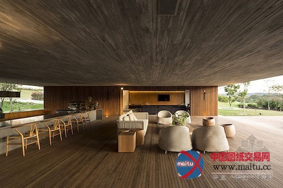 Studio MK27设计的MM住宅绿色屋顶