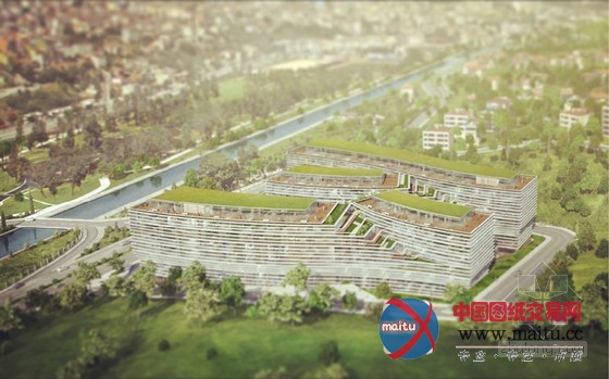 JDS architects设计的伊斯坦布尔办公园区