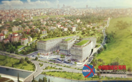 JDS architects设计的伊斯坦布尔办公园区