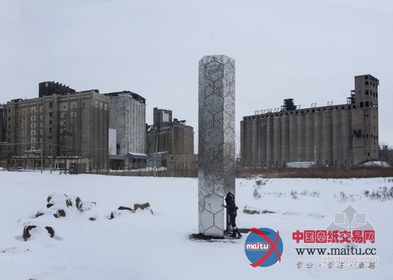 Courtney Creenan设计的美国蜜蜂“摩天大楼”