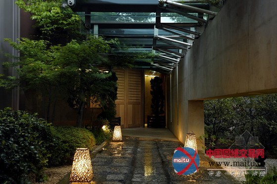 日本长野县界松本温泉旅馆设计