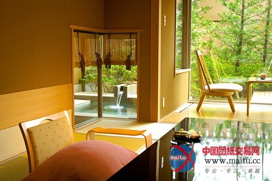 日本长野县界松本温泉旅馆设计