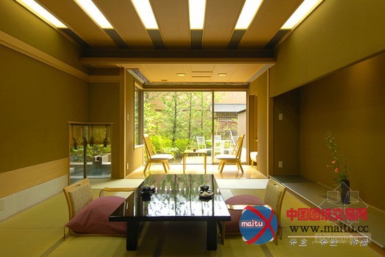 日本长野县界松本温泉旅馆设计-室内设计-中国