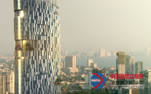 Adrian Smith和Gordon Gill设计的孟买最高摩天大楼