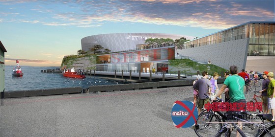 Snøhetta & AECOM的美国金州球馆改造项目