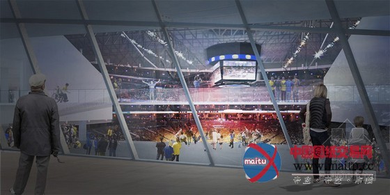 Snøhetta & AECOM的美国金州球馆改造项目