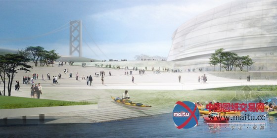 Snøhetta & AECOM的美国金州球馆改造项目