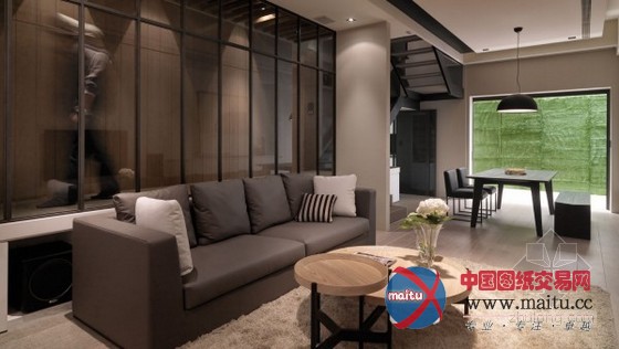 清新独特极具现代特色的台湾公寓