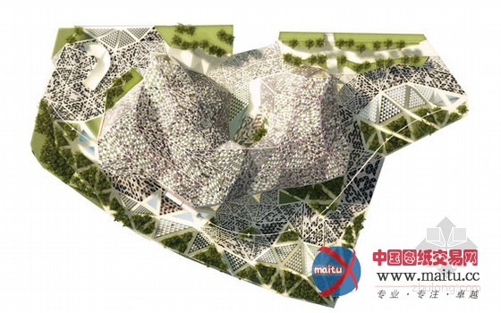 HM White设计的阿卜杜拉国王金融区会议中心公共景观