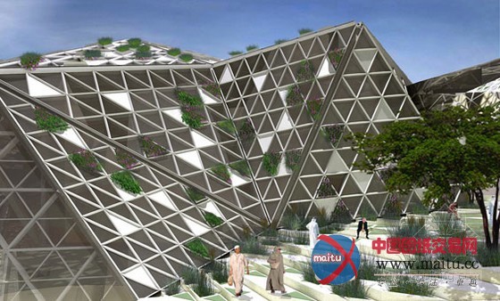 HM White设计的阿卜杜拉国王金融区会议中心公共景观