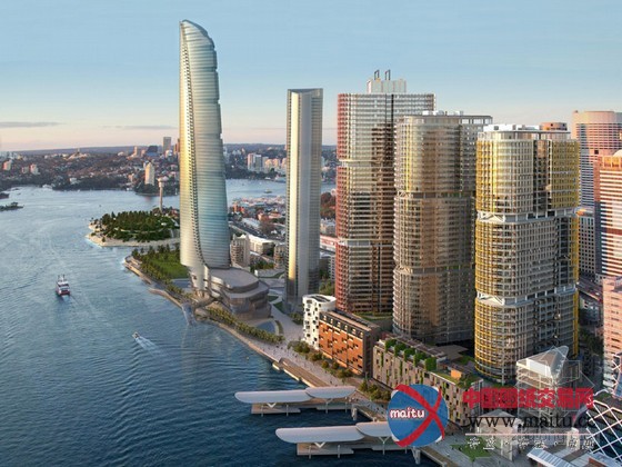 adrian smith等设计的悉尼新标志性建筑 crown酒店