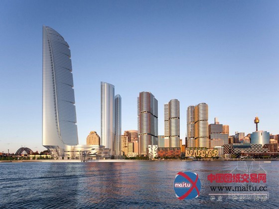 adrian smith等设计的悉尼新标志性建筑 crown酒店