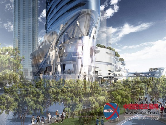 adrian smith等设计的悉尼新标志性建筑 crown酒店