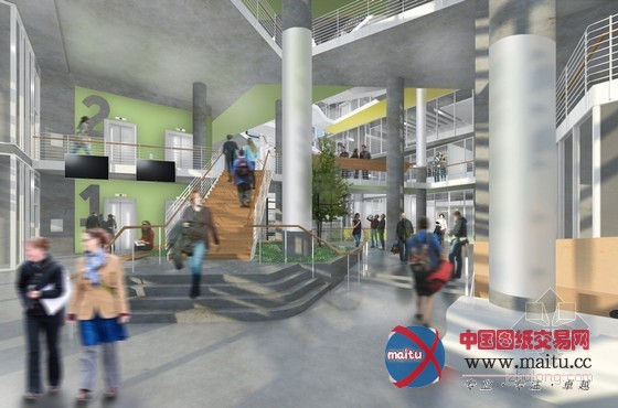 Behnisch设计的美国JFA法学中心