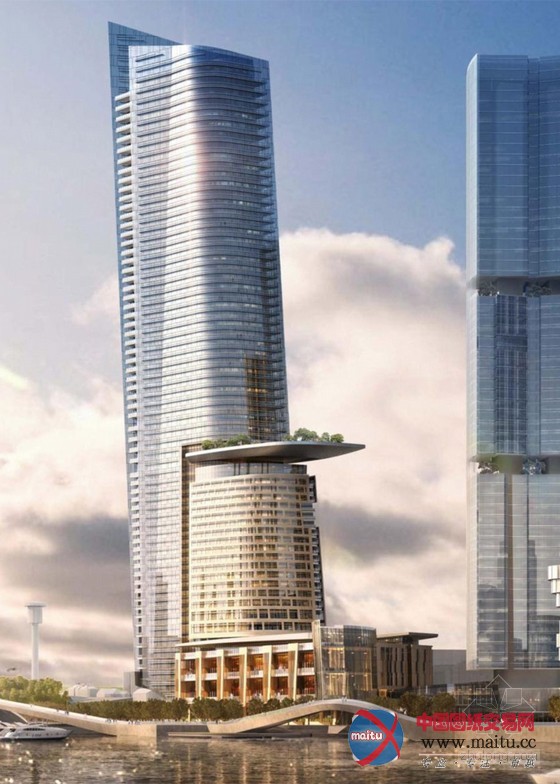 KPF设计的澳大利亚“生命的边缘”皇冠酒店方案