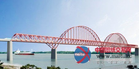 世界第一跨--榕江特大桥贯通