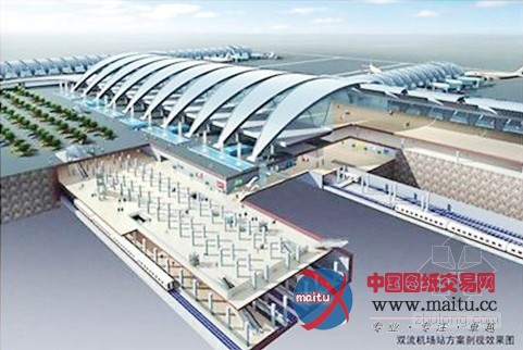 中国最大的地下高铁客专双流车站建成