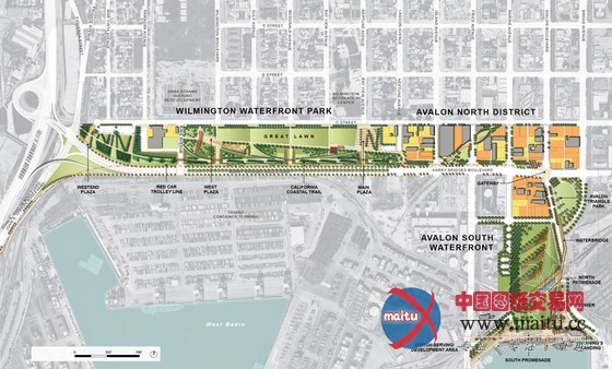 Saskai事务所设计的洛杉矶滨水公园