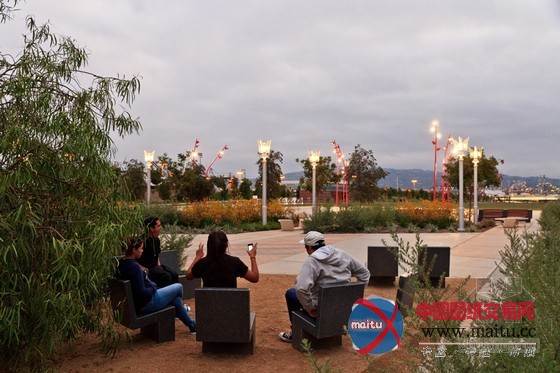 Saskai事务所设计的洛杉矶滨水公园