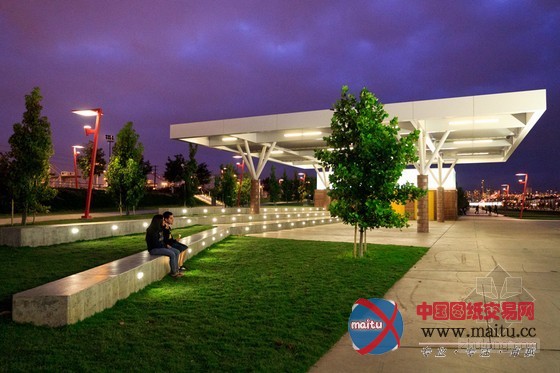 Saskai事务所设计的洛杉矶滨水公园