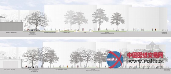 PWP设计的华盛顿八号街综合景观项目