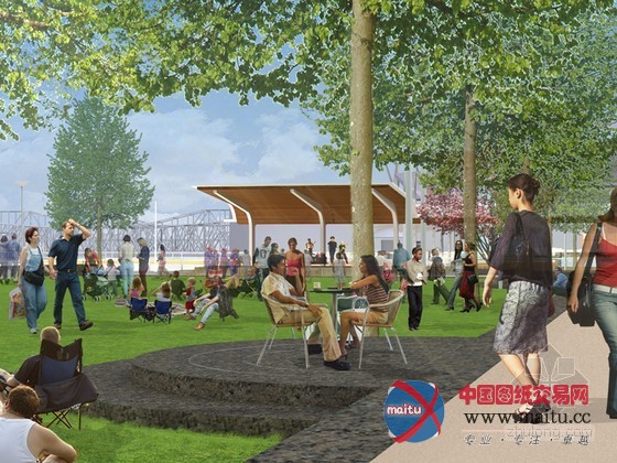 佐佐木公司设计的美国菲利斯•W•斯梅尔滨河公园