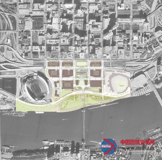 佐佐木公司设计的美国菲利斯•W•斯梅尔滨河公园